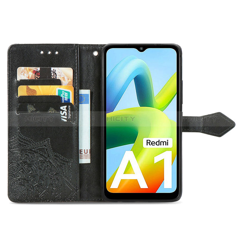 Funda de Cuero Cartera con Soporte Patron de Moda Carcasa para Xiaomi Redmi A1