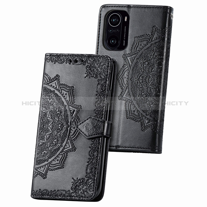 Funda de Cuero Cartera con Soporte Patron de Moda Carcasa para Xiaomi Redmi K40 5G