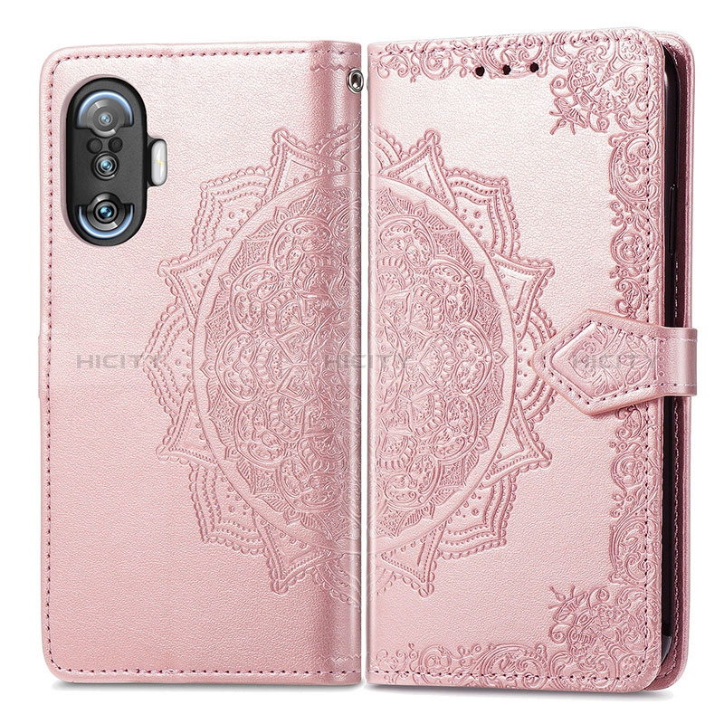 Funda de Cuero Cartera con Soporte Patron de Moda Carcasa para Xiaomi Redmi K40 Gaming 5G