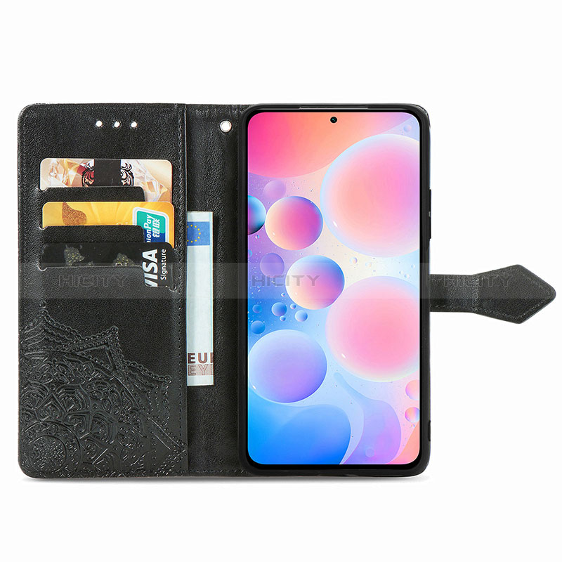 Funda de Cuero Cartera con Soporte Patron de Moda Carcasa para Xiaomi Redmi K40 Pro 5G