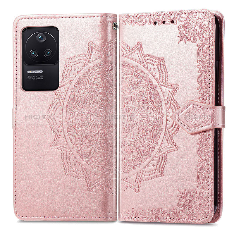 Funda de Cuero Cartera con Soporte Patron de Moda Carcasa para Xiaomi Redmi K40S 5G