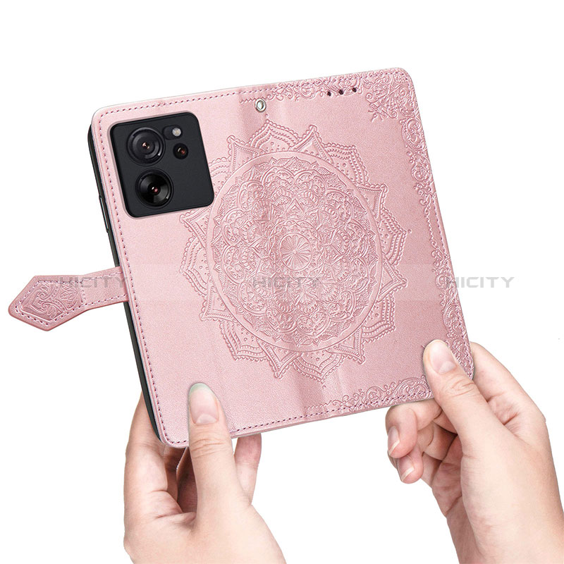 Funda de Cuero Cartera con Soporte Patron de Moda Carcasa para Xiaomi Redmi K60 Ultra 5G