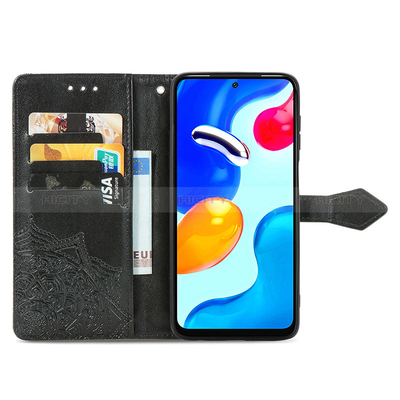 Funda de Cuero Cartera con Soporte Patron de Moda Carcasa para Xiaomi Redmi Note 11S 4G