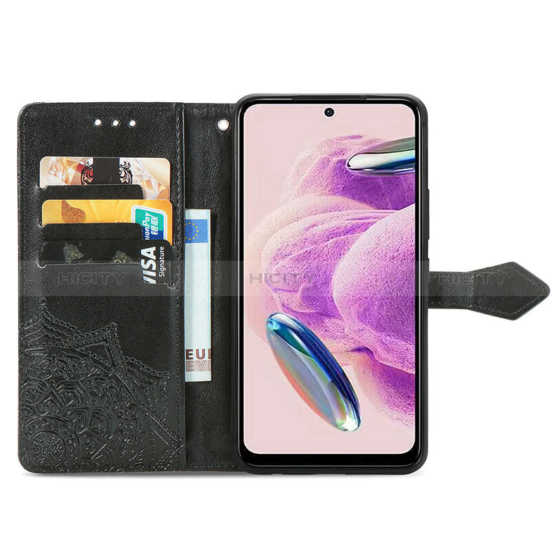 Funda de Cuero Cartera con Soporte Patron de Moda Carcasa para Xiaomi Redmi Note 12S