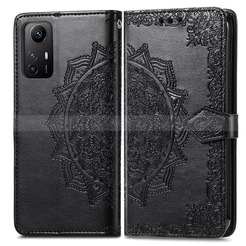 Funda de Cuero Cartera con Soporte Patron de Moda Carcasa para Xiaomi Redmi Note 12S