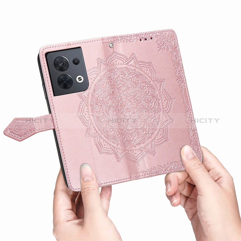 Funda de Cuero Cartera con Soporte Patron de Moda Carcasa para Xiaomi Redmi Note 13 Pro 5G