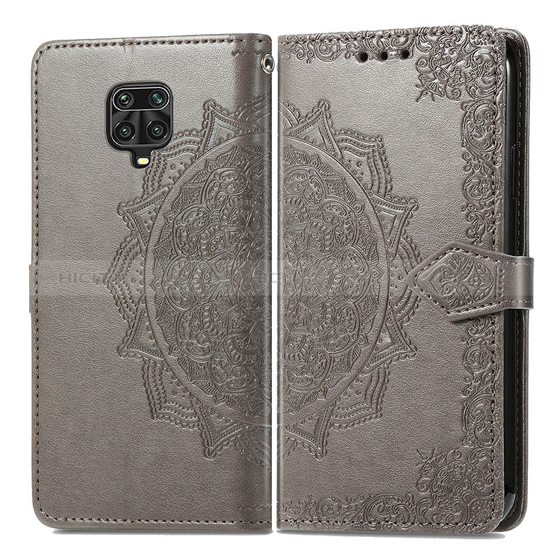 Funda de Cuero Cartera con Soporte Patron de Moda Carcasa para Xiaomi Redmi Note 9 Pro Max