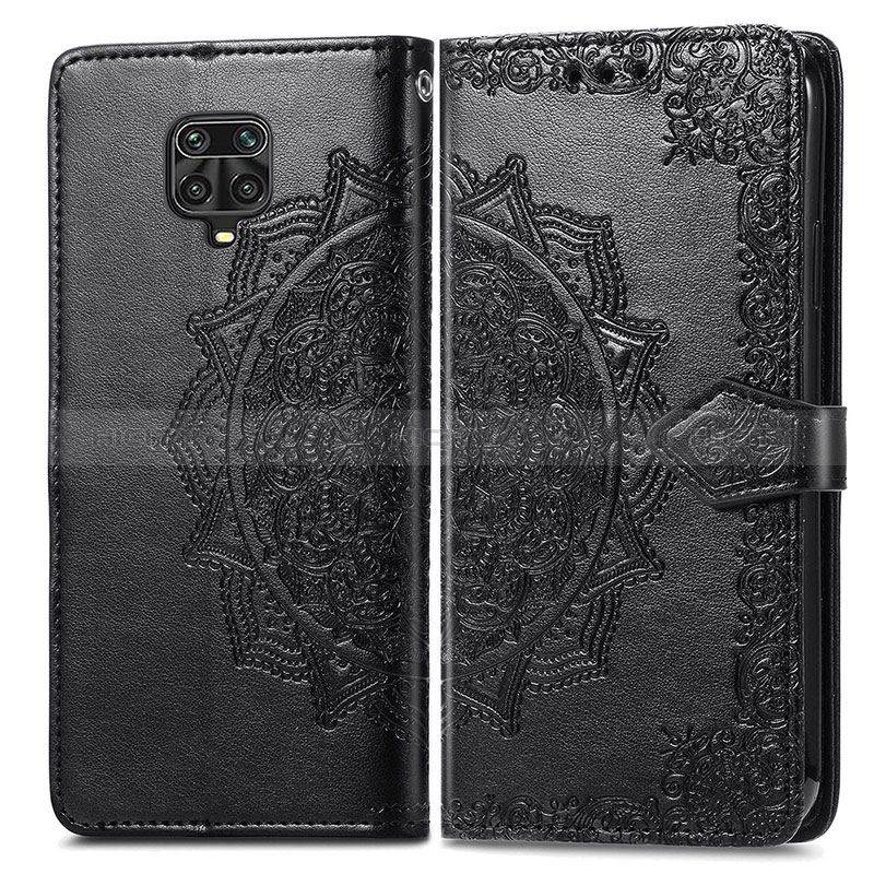 Funda de Cuero Cartera con Soporte Patron de Moda Carcasa para Xiaomi Redmi Note 9 Pro Max