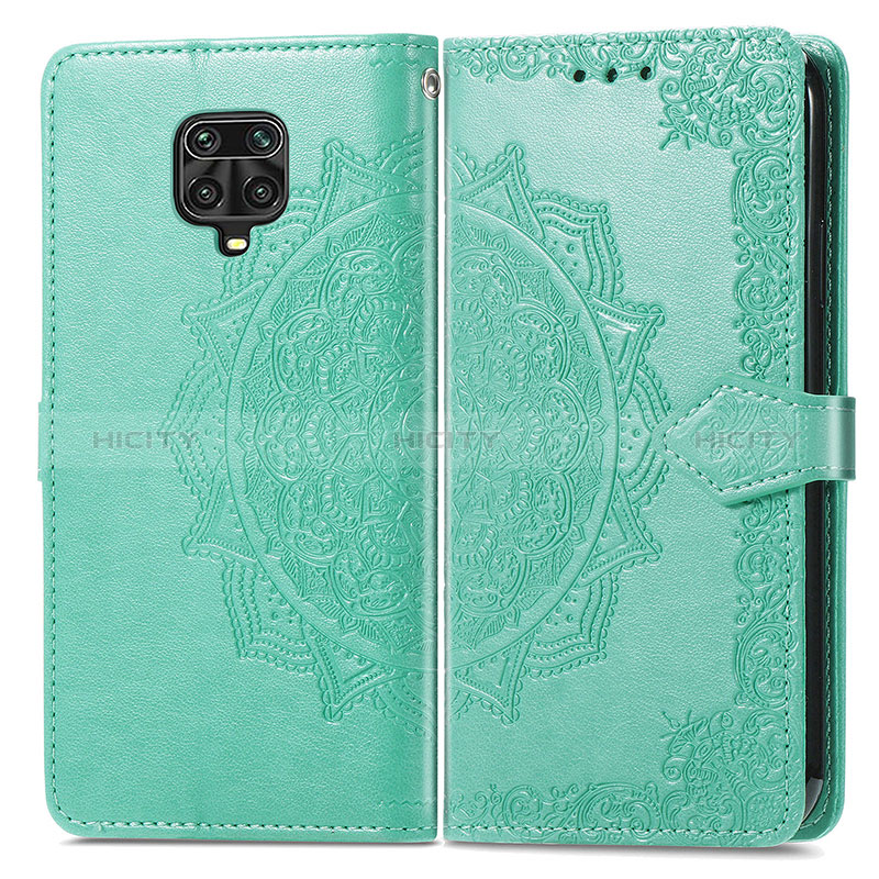 Funda de Cuero Cartera con Soporte Patron de Moda Carcasa para Xiaomi Redmi Note 9 Pro Max