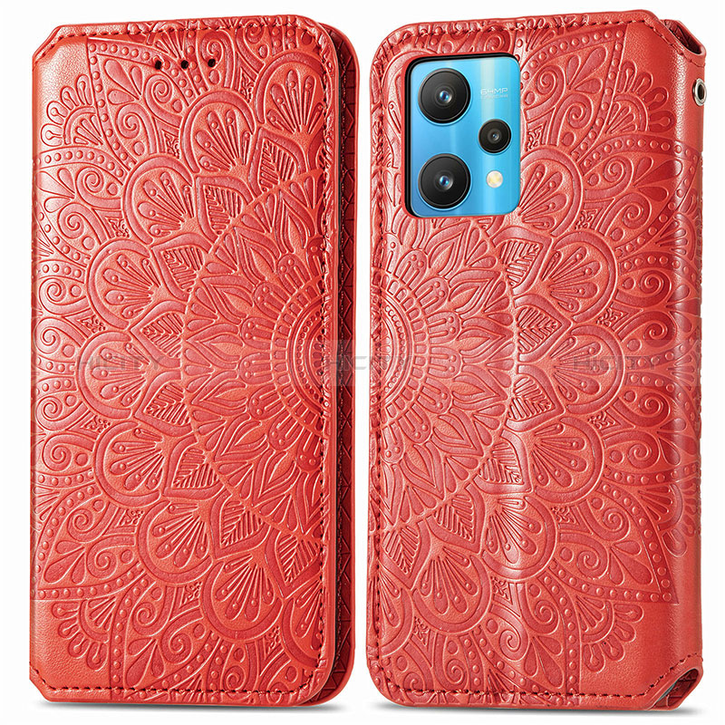 Funda de Cuero Cartera con Soporte Patron de Moda Carcasa S01D para Realme 9 Pro 5G