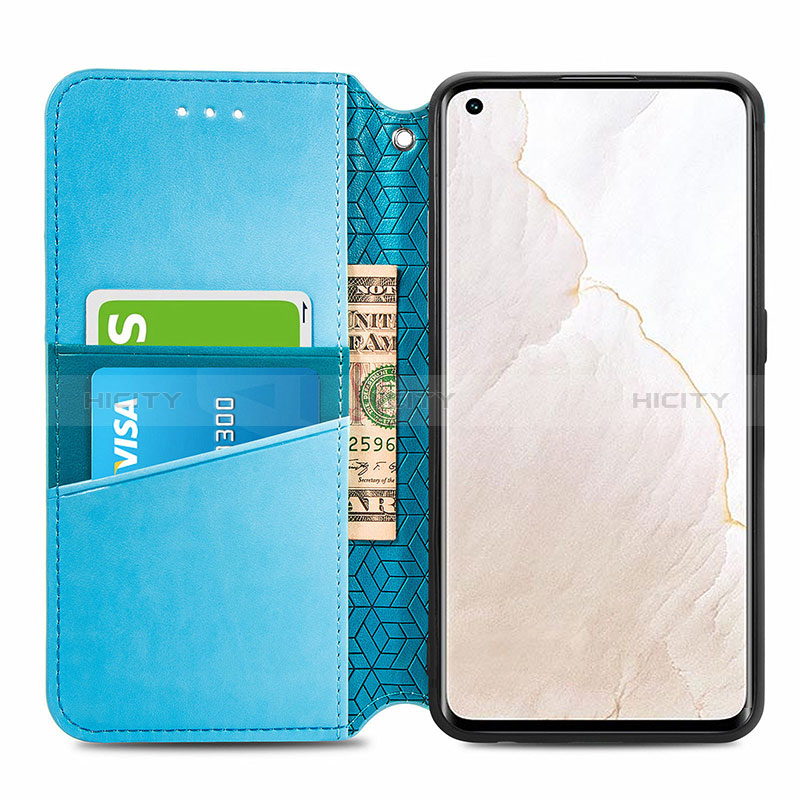 Funda de Cuero Cartera con Soporte Patron de Moda Carcasa S01D para Realme GT Master Explorer 5G