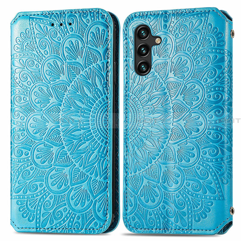 Funda de Cuero Cartera con Soporte Patron de Moda Carcasa S01D para Samsung Galaxy A13 5G