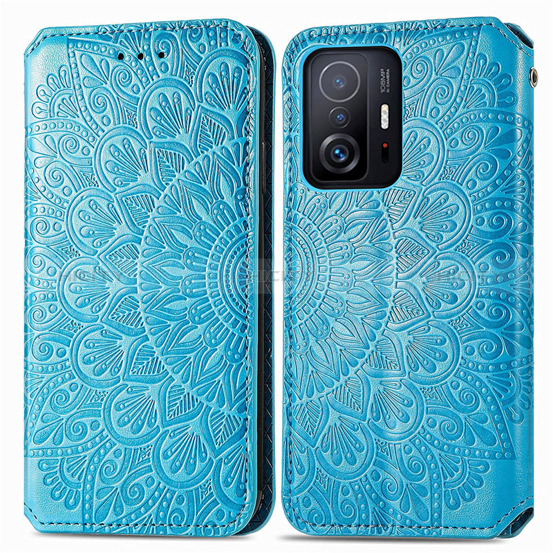 Funda de Cuero Cartera con Soporte Patron de Moda Carcasa S01D para Xiaomi Mi 11T 5G