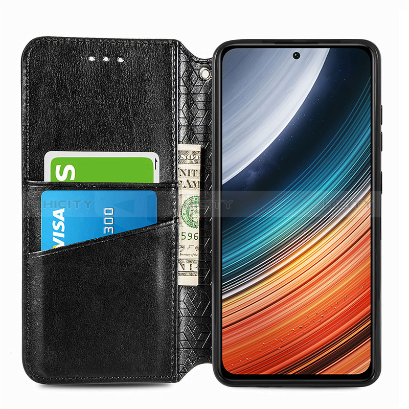 Funda de Cuero Cartera con Soporte Patron de Moda Carcasa S01D para Xiaomi Poco F4 5G