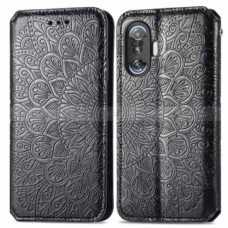 Funda de Cuero Cartera con Soporte Patron de Moda Carcasa S01D para Xiaomi Redmi K50 Gaming 5G