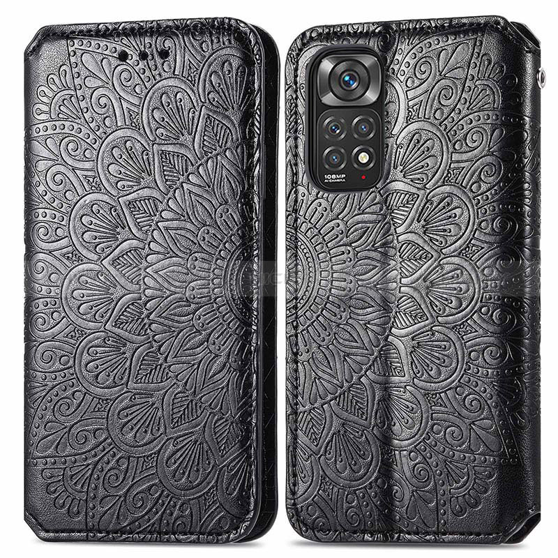 Funda de Cuero Cartera con Soporte Patron de Moda Carcasa S01D para Xiaomi Redmi Note 11S 4G