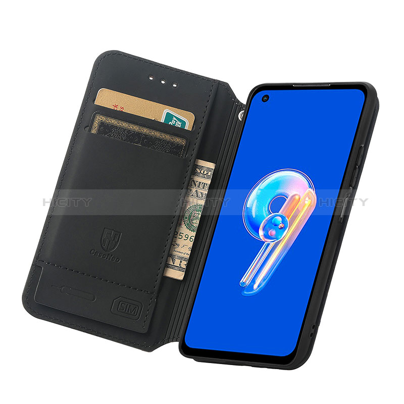 Funda de Cuero Cartera con Soporte Patron de Moda Carcasa S02D para Asus Zenfone 9