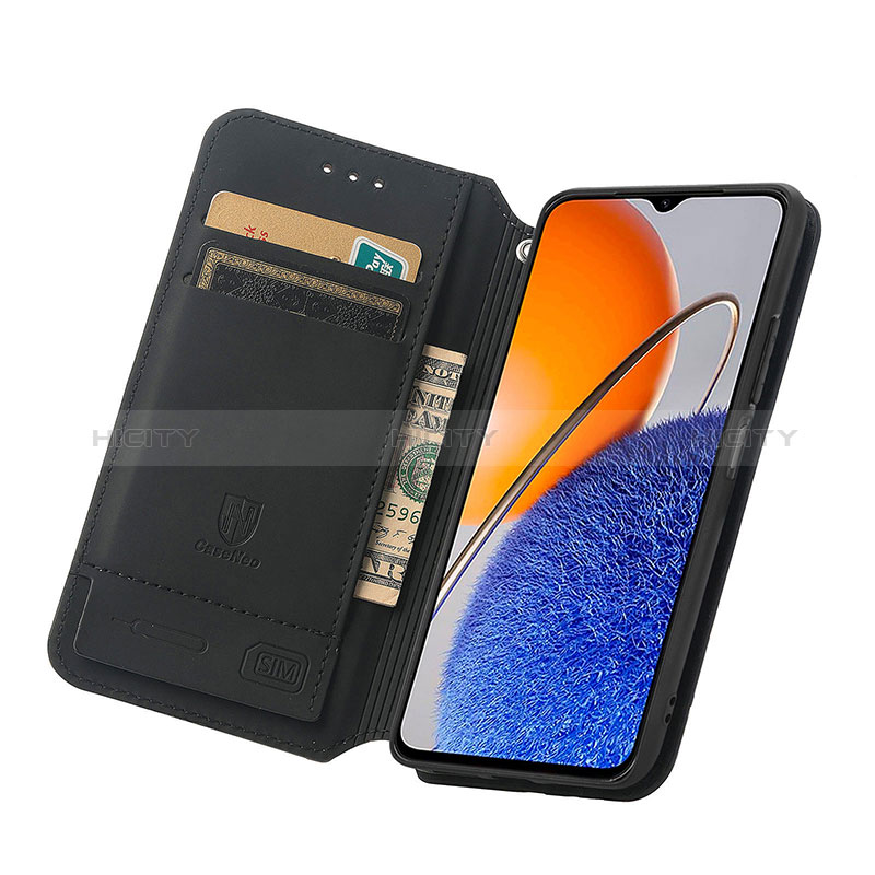 Funda de Cuero Cartera con Soporte Patron de Moda Carcasa S02D para Huawei Enjoy 50z