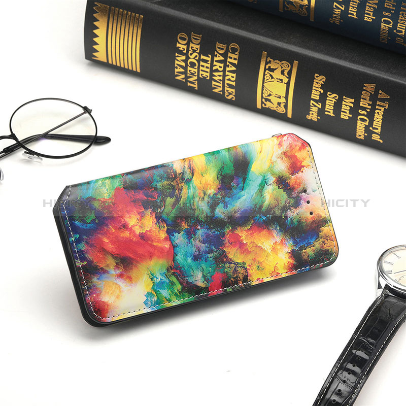 Funda de Cuero Cartera con Soporte Patron de Moda Carcasa S02D para Huawei Honor 50 5G