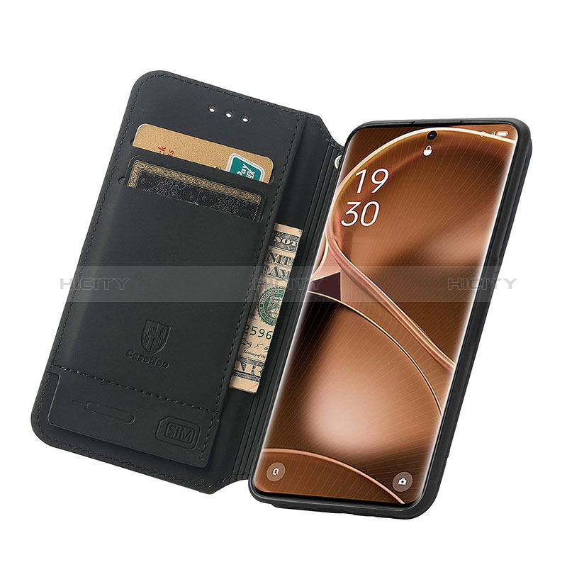 Funda de Cuero Cartera con Soporte Patron de Moda Carcasa S02D para Oppo Find X6 Pro 5G