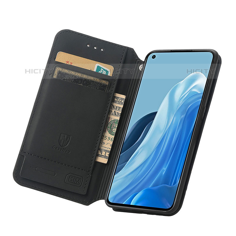 Funda de Cuero Cartera con Soporte Patron de Moda Carcasa S02D para Oppo Reno7 Pro 5G