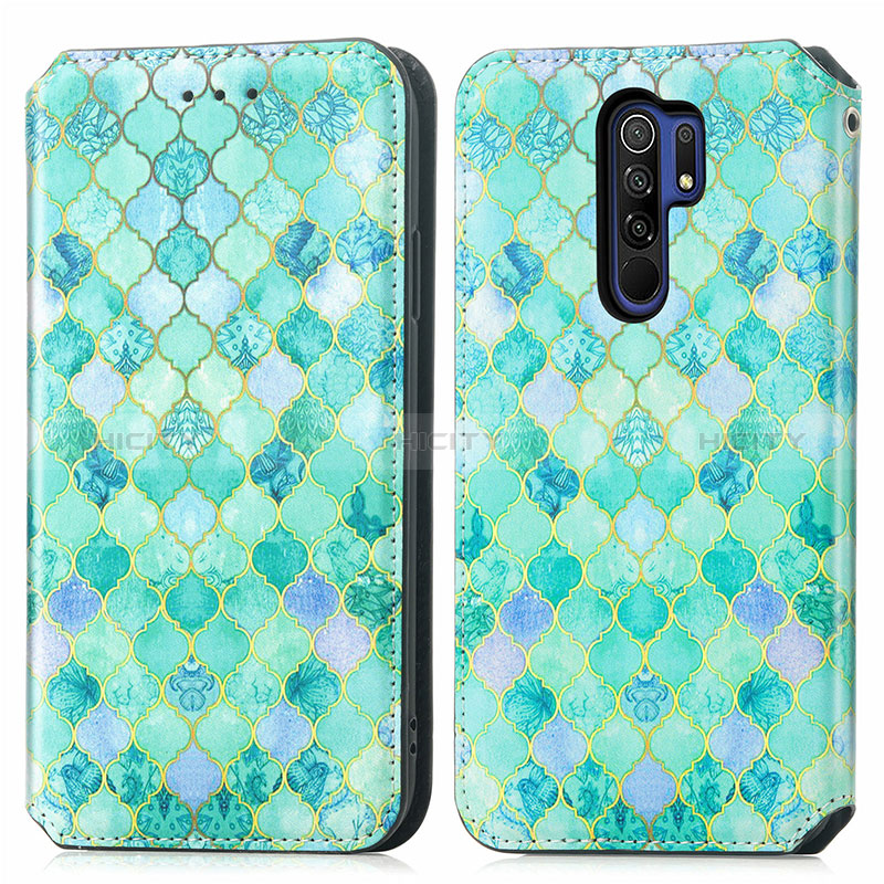 Funda de Cuero Cartera con Soporte Patron de Moda Carcasa S02D para Xiaomi Poco M2