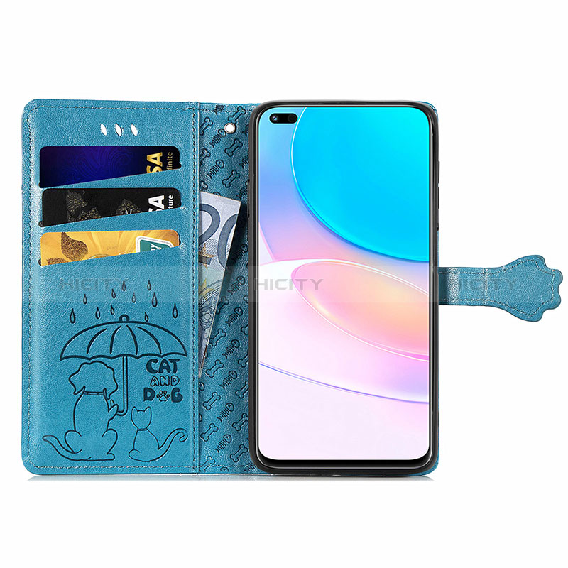 Funda de Cuero Cartera con Soporte Patron de Moda Carcasa S03D para Huawei Honor 50 Lite