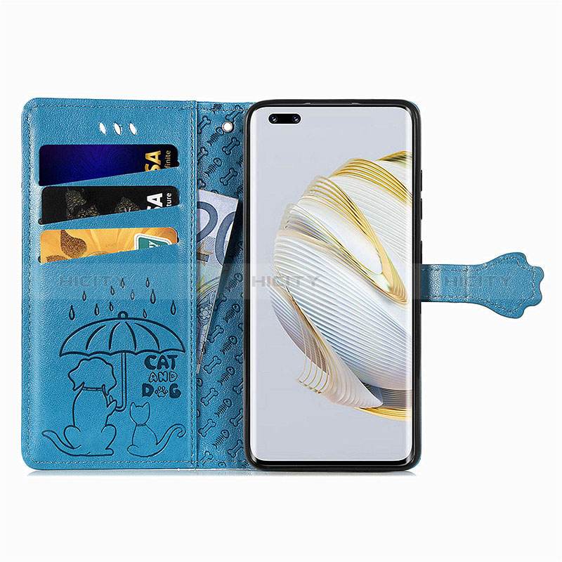 Funda de Cuero Cartera con Soporte Patron de Moda Carcasa S03D para Huawei Nova 10 Pro