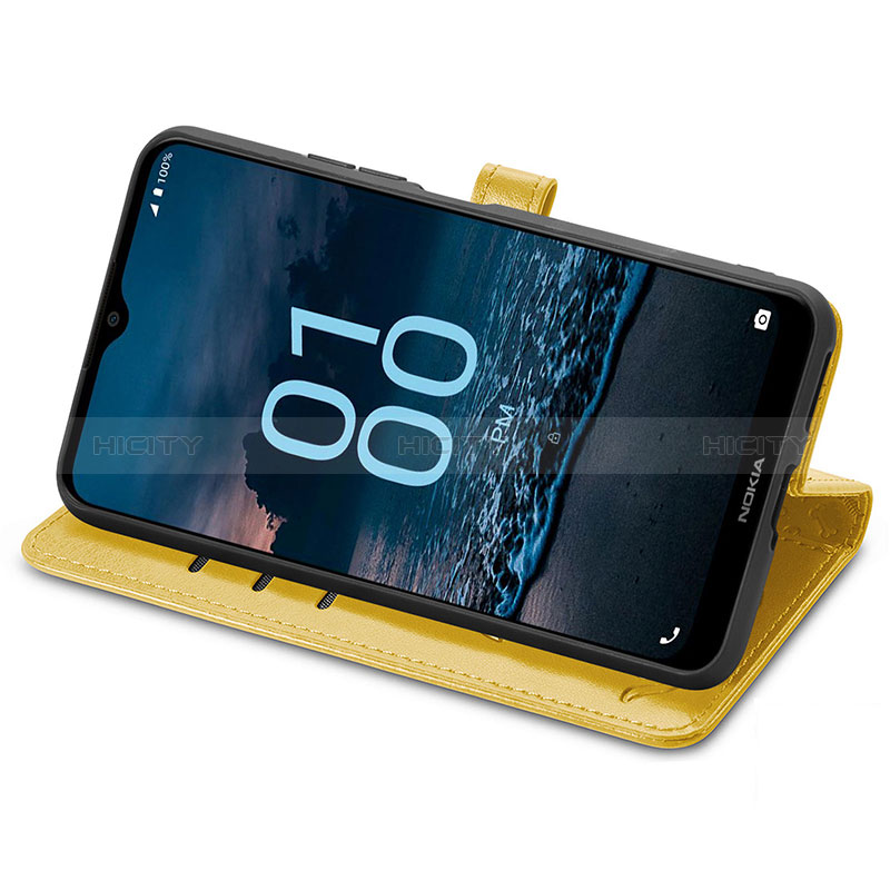 Funda de Cuero Cartera con Soporte Patron de Moda Carcasa S03D para Nokia G100