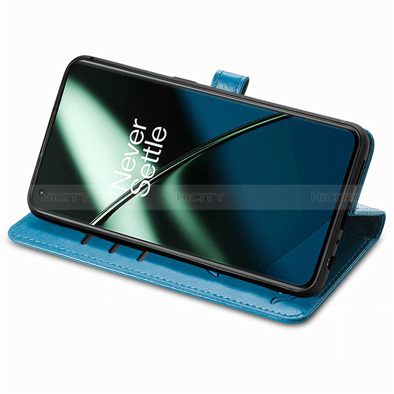 Funda de Cuero Cartera con Soporte Patron de Moda Carcasa S03D para OnePlus 11 5G