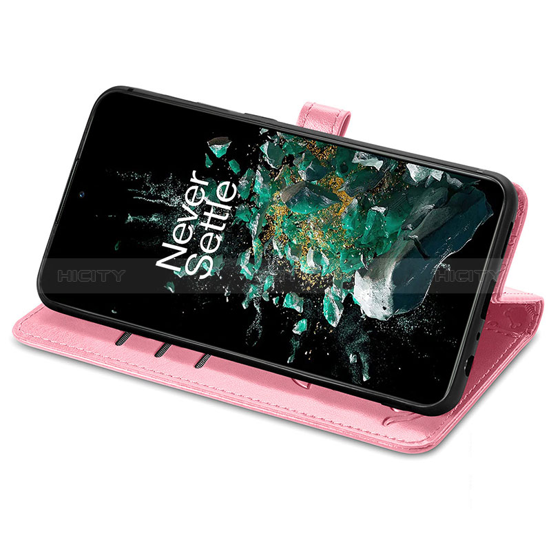 Funda de Cuero Cartera con Soporte Patron de Moda Carcasa S03D para OnePlus Ace Pro 5G