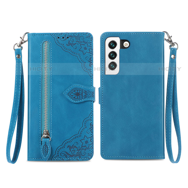 Funda de Cuero Cartera con Soporte Patron de Moda Carcasa S03D para Samsung Galaxy S22 Plus 5G