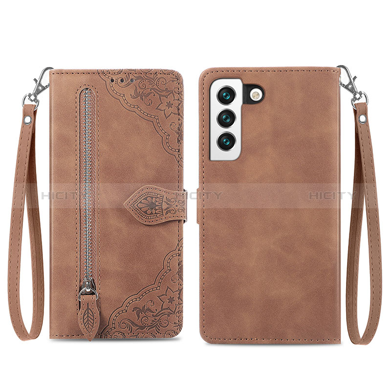 Funda de Cuero Cartera con Soporte Patron de Moda Carcasa S03D para Samsung Galaxy S24 5G