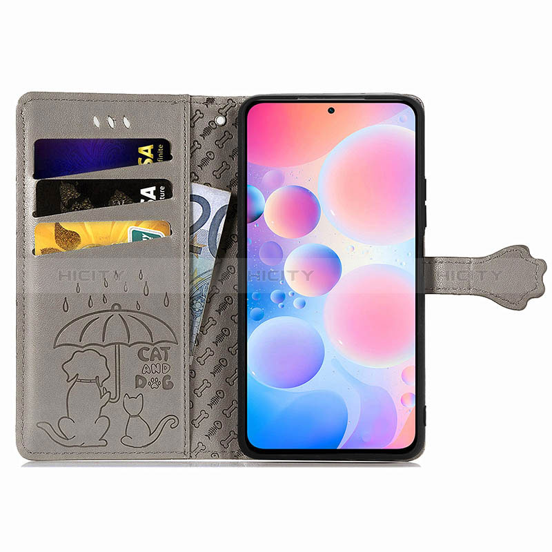 Funda de Cuero Cartera con Soporte Patron de Moda Carcasa S03D para Xiaomi Mi 11X 5G