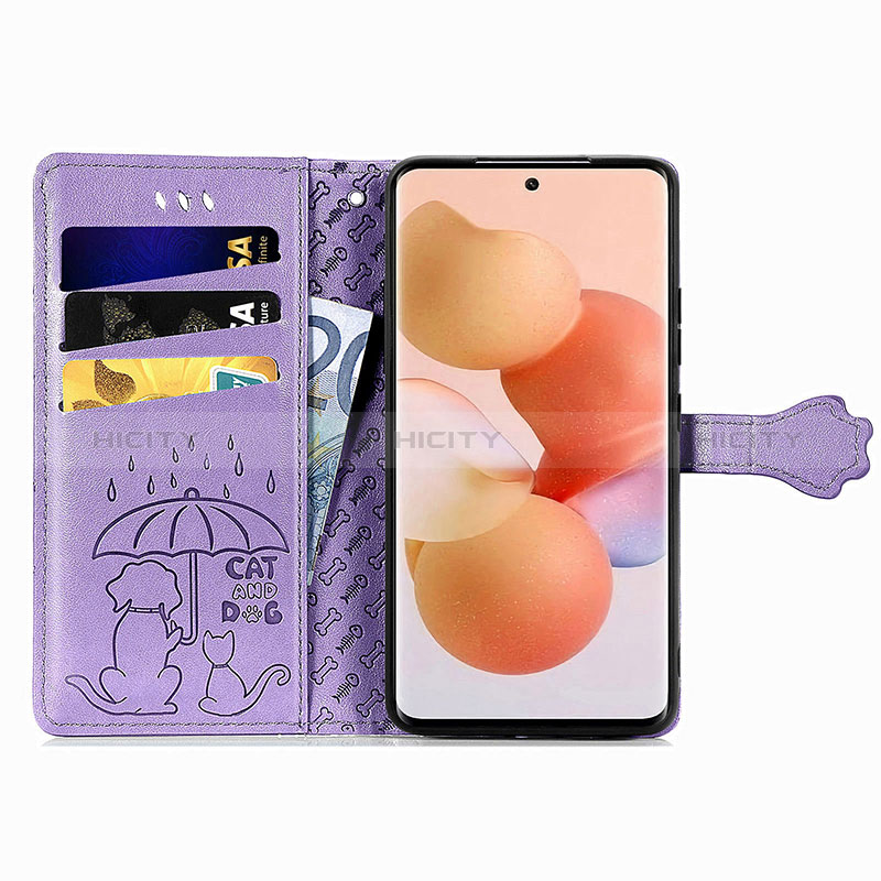 Funda de Cuero Cartera con Soporte Patron de Moda Carcasa S03D para Xiaomi Mi 12T 5G