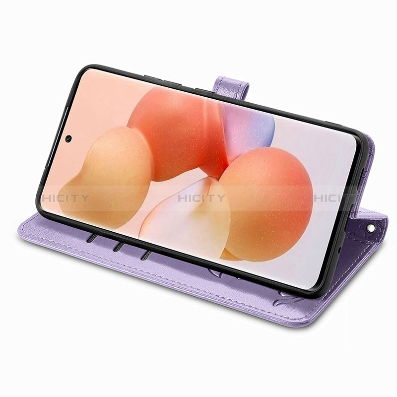 Funda de Cuero Cartera con Soporte Patron de Moda Carcasa S03D para Xiaomi Mi 12T Pro 5G