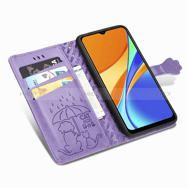 Funda de Cuero Cartera con Soporte Patron de Moda Carcasa S03D para Xiaomi POCO C3