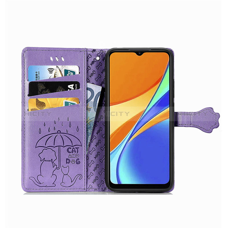 Funda de Cuero Cartera con Soporte Patron de Moda Carcasa S03D para Xiaomi POCO C31