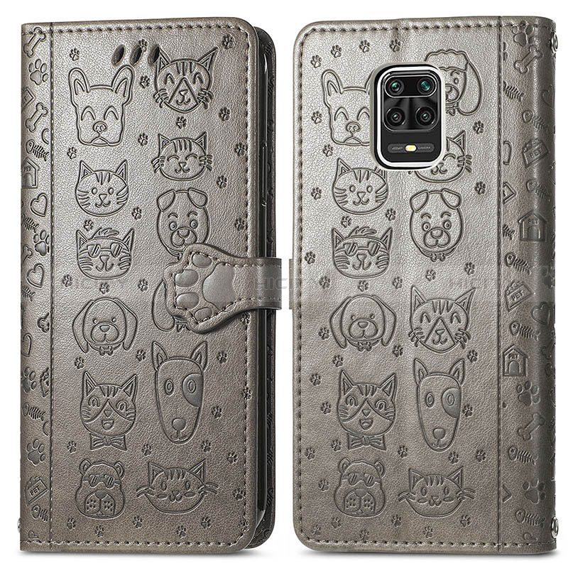 Funda de Cuero Cartera con Soporte Patron de Moda Carcasa S03D para Xiaomi Poco M2 Pro