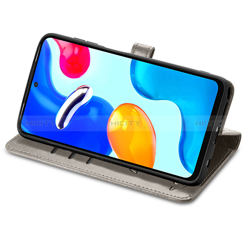 Funda de Cuero Cartera con Soporte Patron de Moda Carcasa S03D para Xiaomi Redmi Note 11S 4G