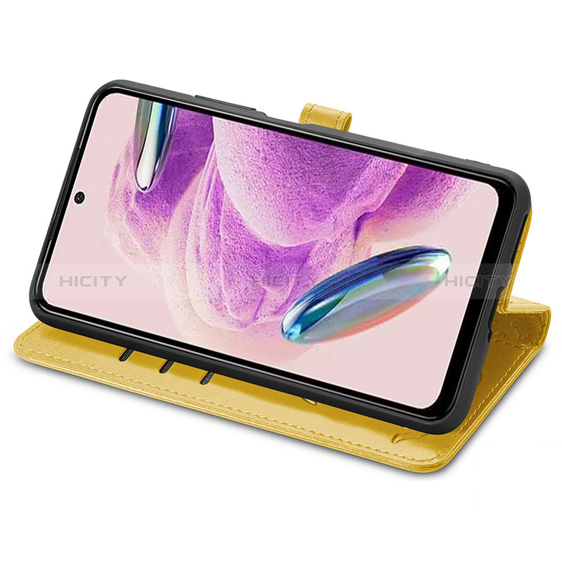 Funda de Cuero Cartera con Soporte Patron de Moda Carcasa S03D para Xiaomi Redmi Note 12S