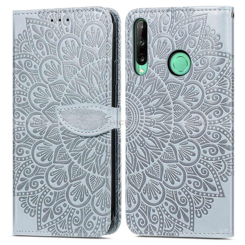 Funda de Cuero Cartera con Soporte Patron de Moda Carcasa S04D para Huawei P40 Lite E