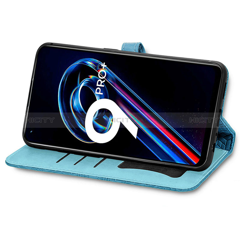 Funda de Cuero Cartera con Soporte Patron de Moda Carcasa S04D para Realme 9 4G