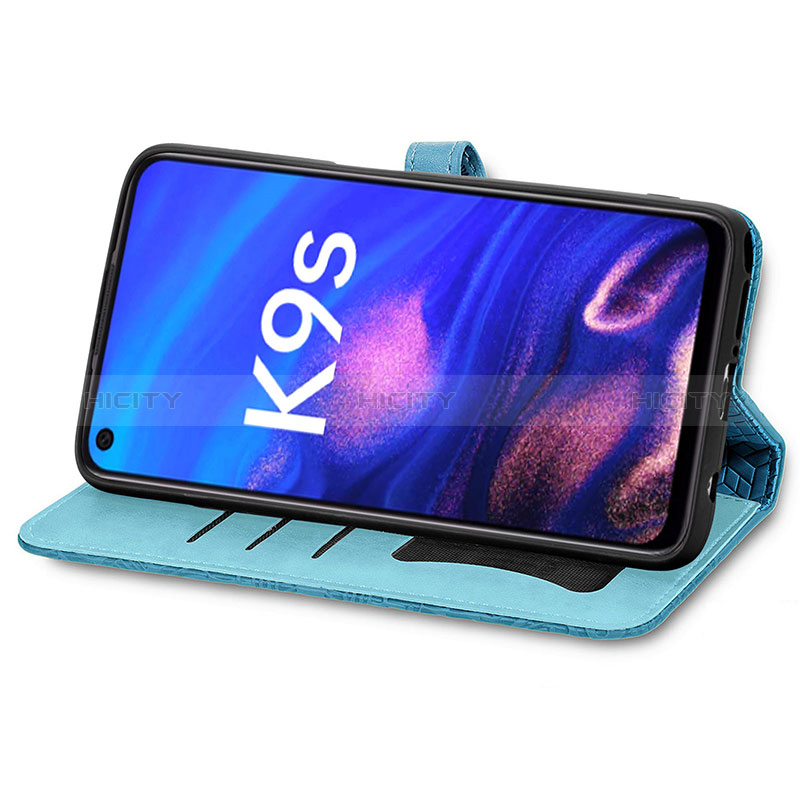 Funda de Cuero Cartera con Soporte Patron de Moda Carcasa S04D para Realme 9 SE 5G