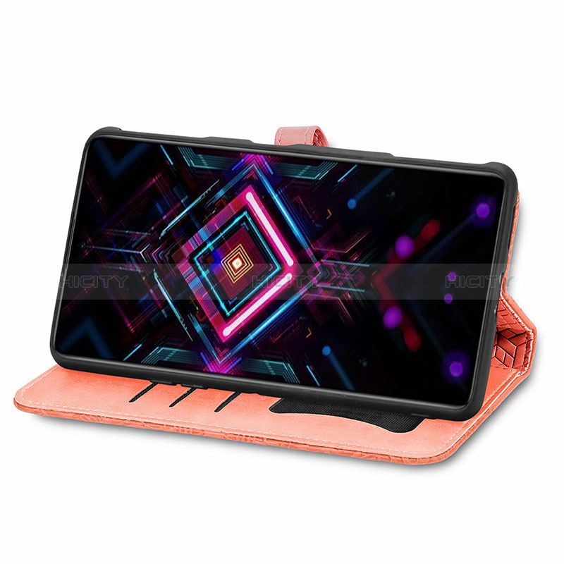 Funda de Cuero Cartera con Soporte Patron de Moda Carcasa S04D para Xiaomi Redmi K40 Gaming 5G