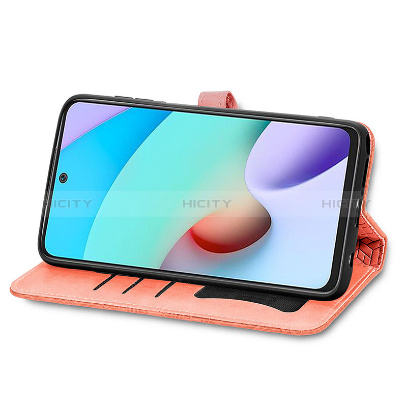 Funda de Cuero Cartera con Soporte Patron de Moda Carcasa S04D para Xiaomi Redmi Note 11 4G (2021)