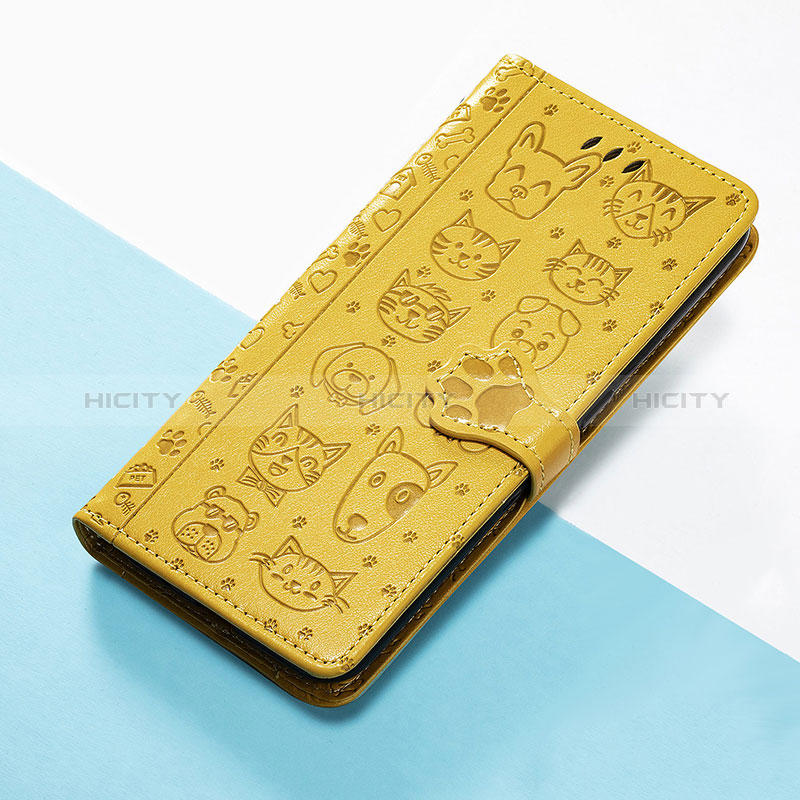 Funda de Cuero Cartera con Soporte Patron de Moda Carcasa S05D para Huawei Honor 50 Pro 5G