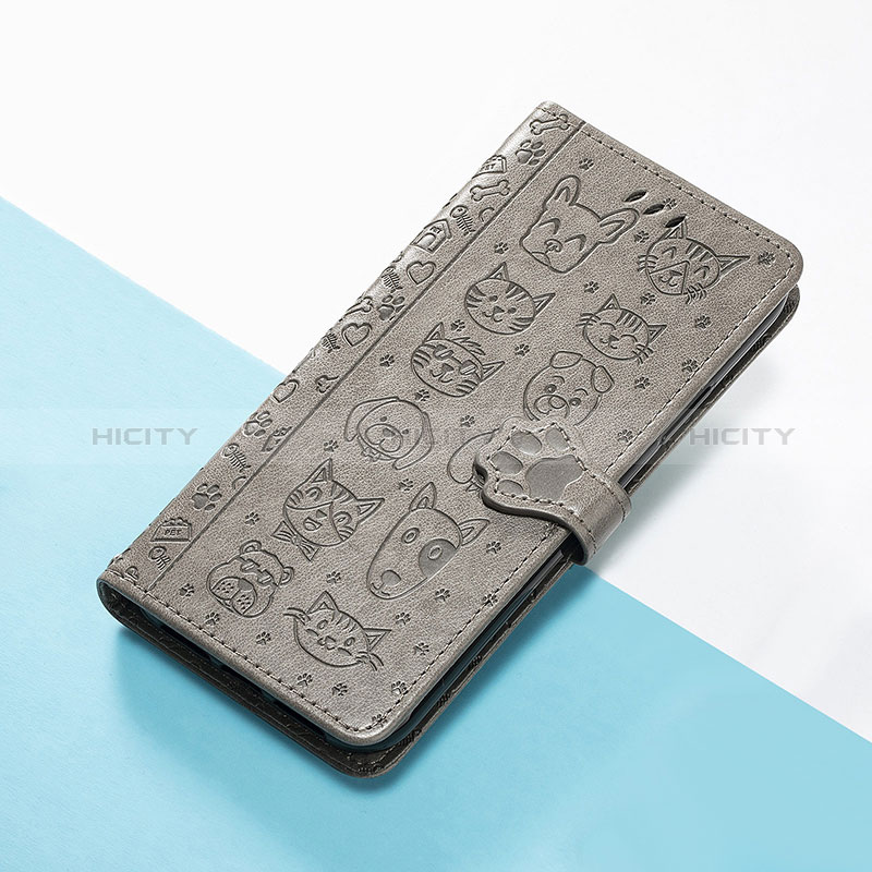 Funda de Cuero Cartera con Soporte Patron de Moda Carcasa S05D para Huawei Honor 50 Pro 5G