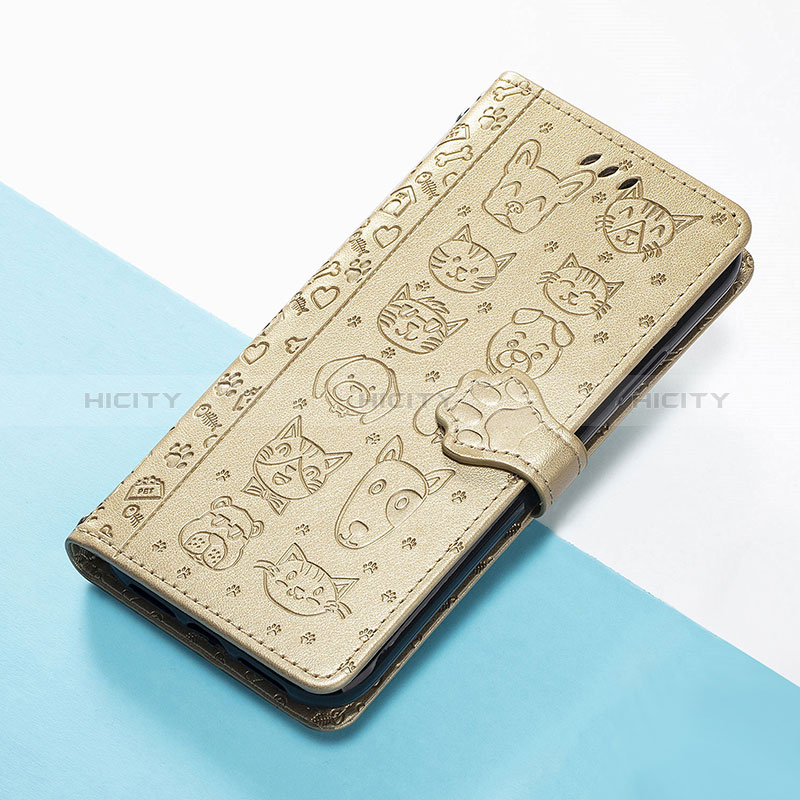 Funda de Cuero Cartera con Soporte Patron de Moda Carcasa S05D para Huawei Honor 50 SE 5G