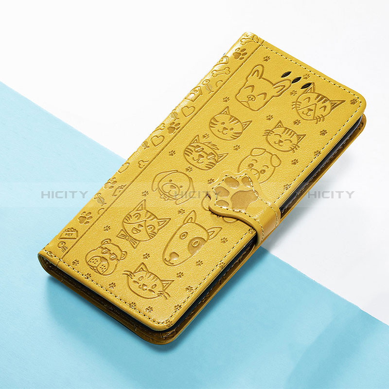 Funda de Cuero Cartera con Soporte Patron de Moda Carcasa S05D para Huawei Honor Magic3 5G